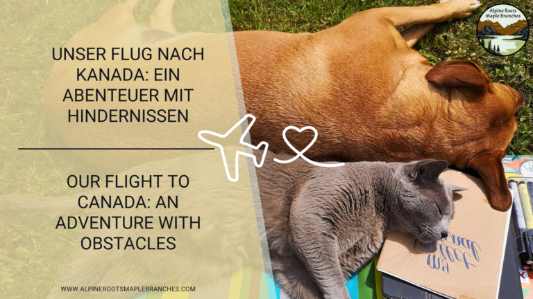 Unser Flug nach Kanada: Ein Abenteuer mit Hindernissen