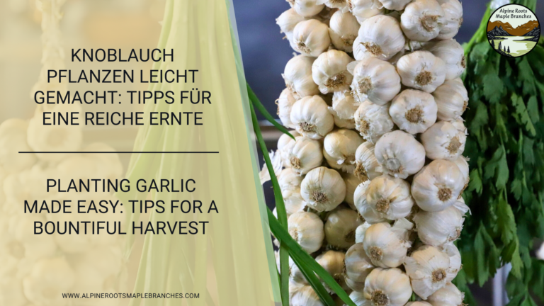 Knoblauch pflanzen leicht gemacht: Tipps für eine reiche Ernte