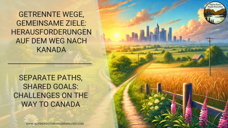 Getrennte Wege, gemeinsame Ziele: Herausforderungen auf dem Weg nach Kanada